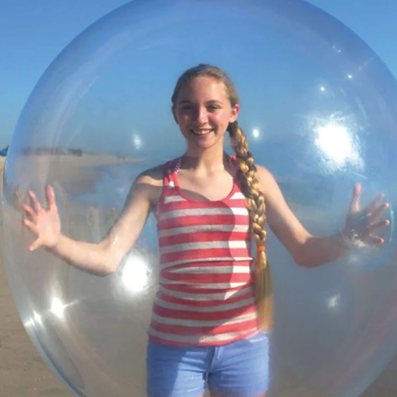 Kids Children Outdoor Soft Air Water Filled Bubble Ball Blow up Balloon Toy Fun Party Game