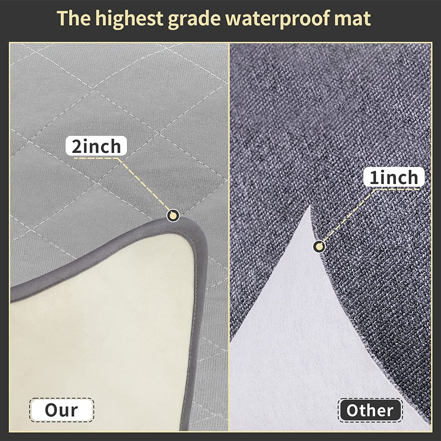 Extra Large Washable Puppy Pee Pad: Waterproof Training Mat for Various Use