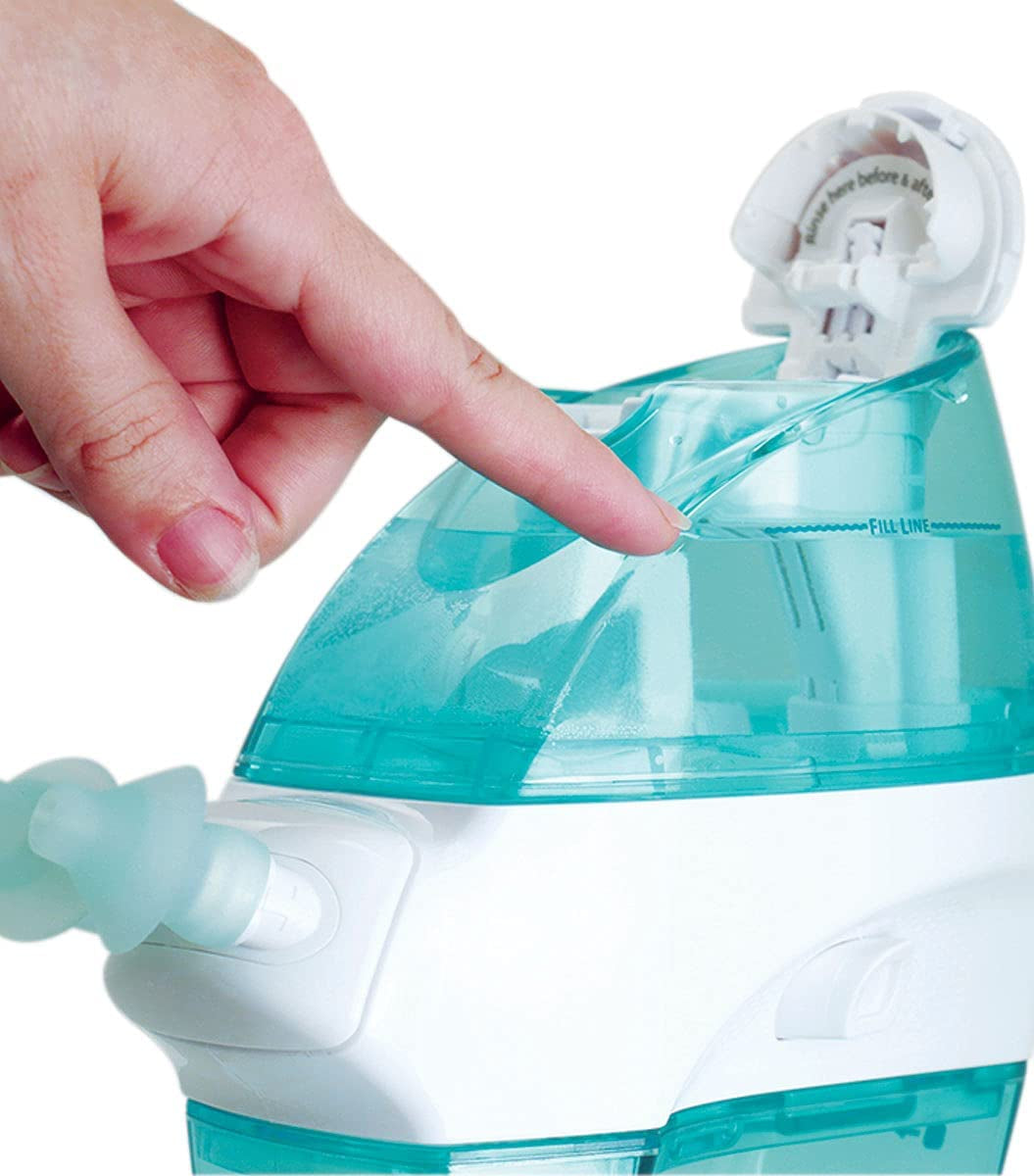 Starter Bundle Nasal Irrigation System - Saline Nasal Rinse Kit with 1 Nose Cleaner and 30 Salt Pods