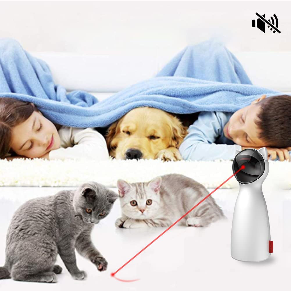 Automatic Cat Laser Toy Interactive Cat Toys for Indoor Cats/Kitty/Dogs