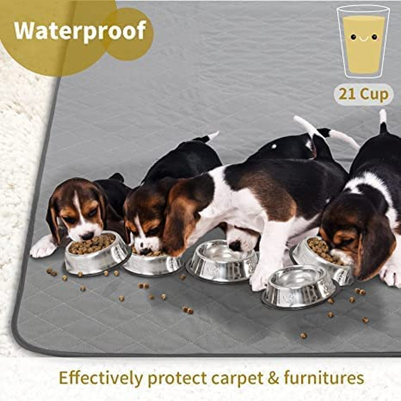 Extra Large Washable Puppy Pee Pad: Waterproof Training Mat for Various Use