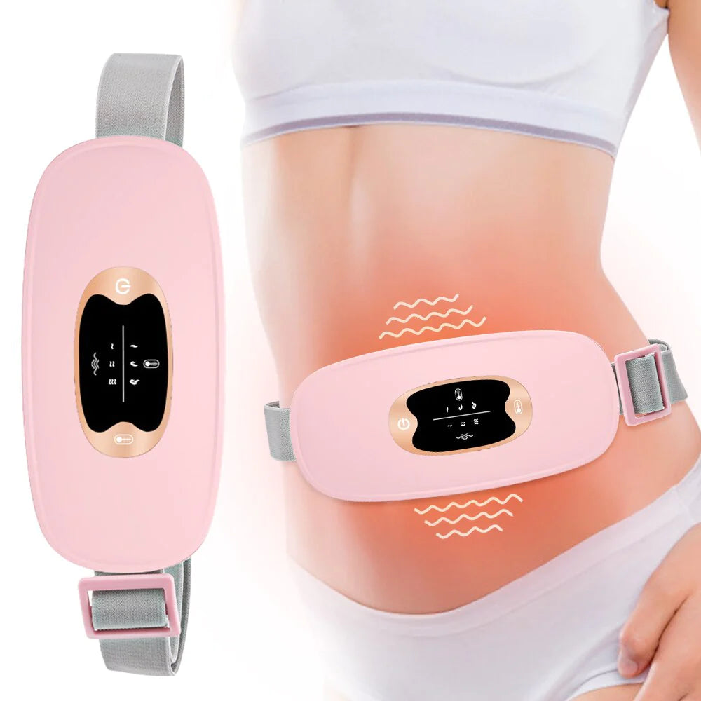 Menstrual Heating Pad Belt: Period Pain Relief, Vibration
