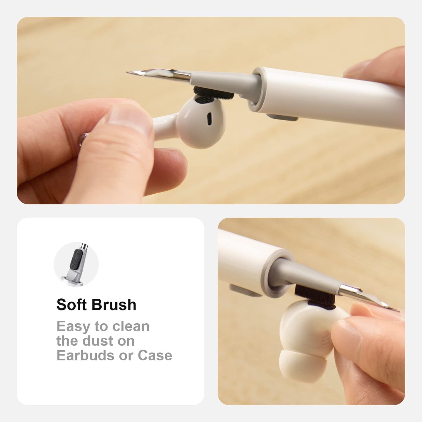 Cleaner Kit for Airpods Pro 1 2 3 Multi-Function Cleaning Pen