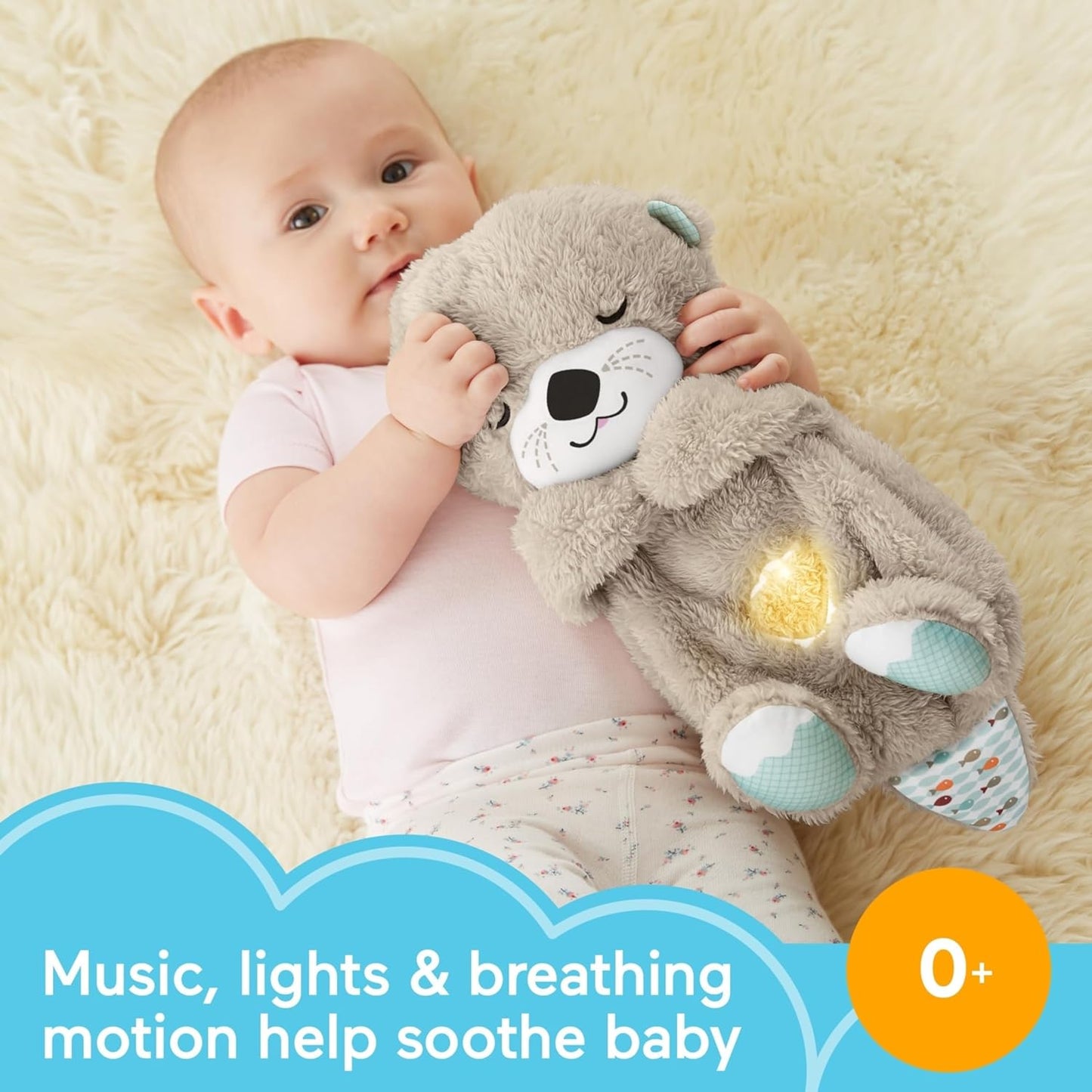 Breathing Otter Plushy Perfect for pets, kids and loved ones!