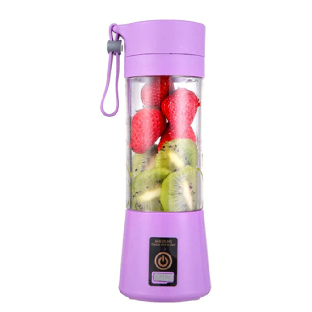 USB Rechargeable Handheld Juicer Blender: Make Smoothies Anywhere, Anytime!