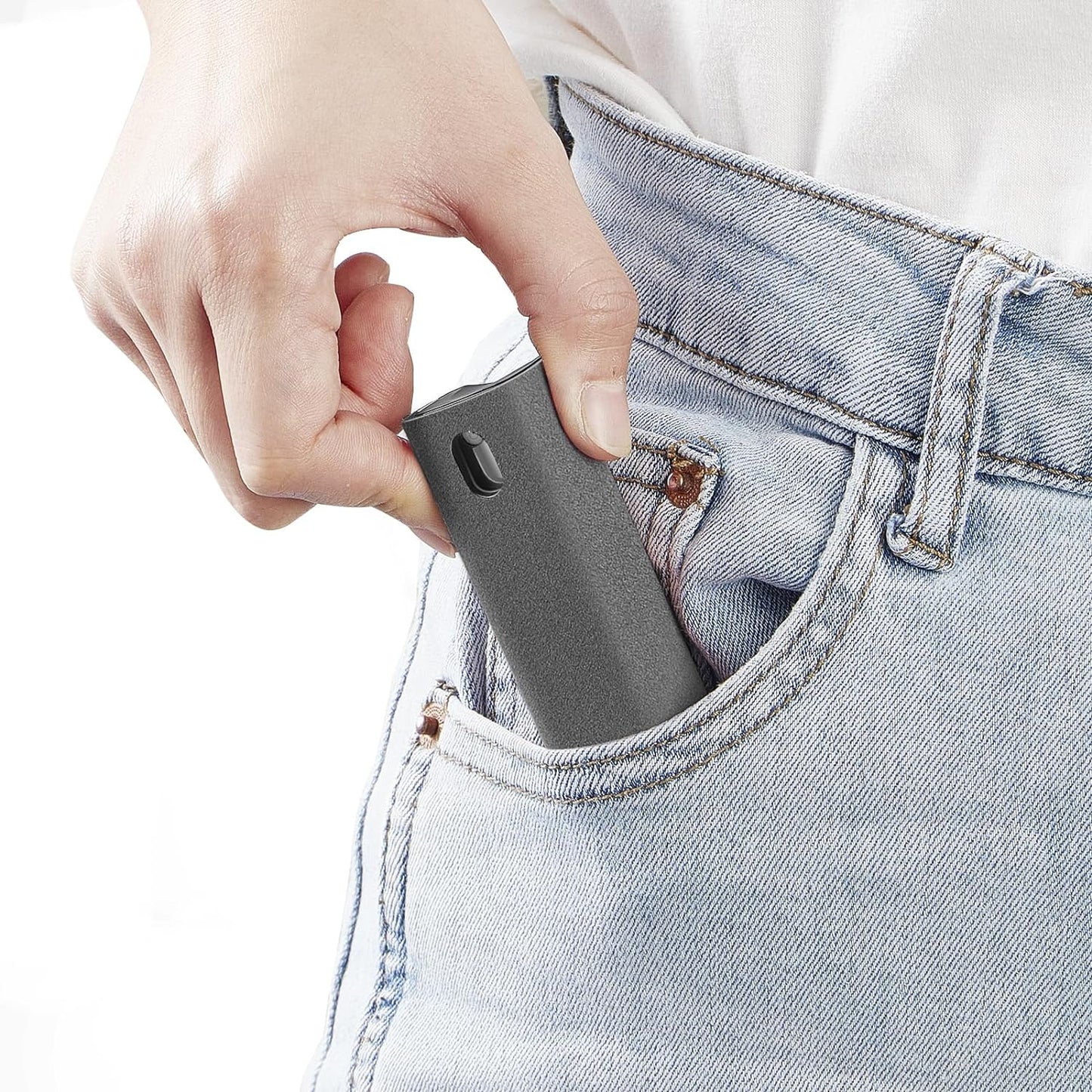 2-in-1 Touchscreen Mist Cleaner: Perfect for Phones, Laptops, and Tablets! Includes Spray and Microfiber Cloth