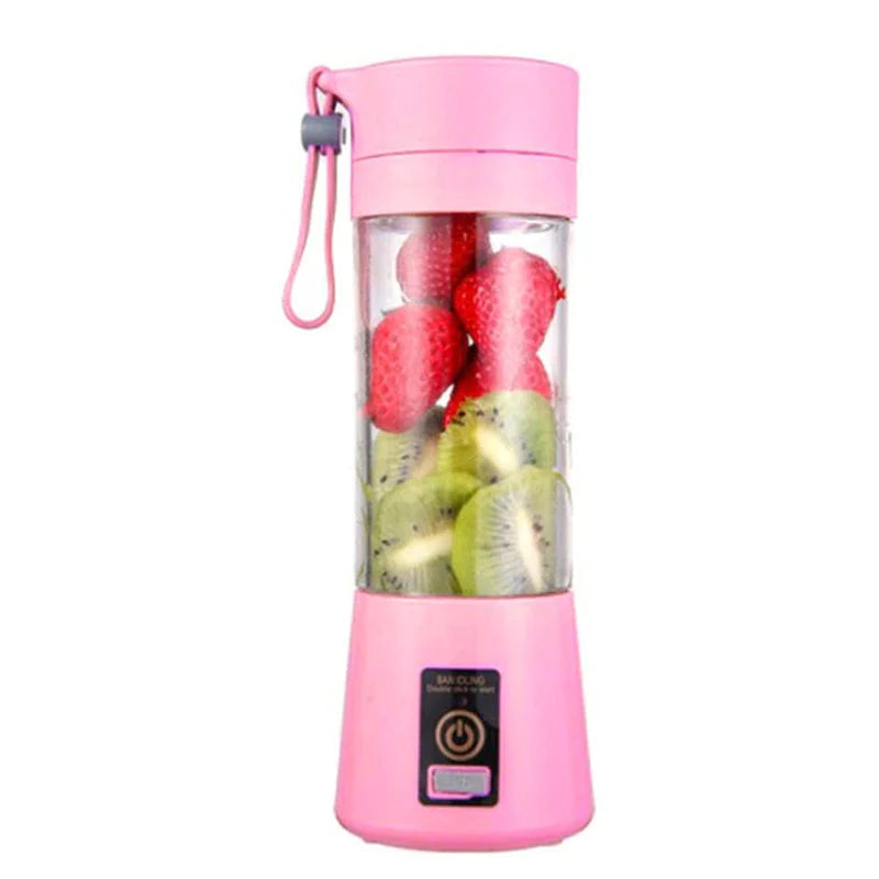 USB Rechargeable Handheld Juicer Blender: Make Smoothies Anywhere, Anytime!
