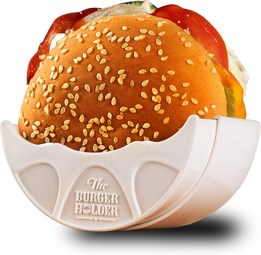 Burger Holder: Hygienic, Reusable, Eco-Friendly Alternative to Wax Paper and Foil