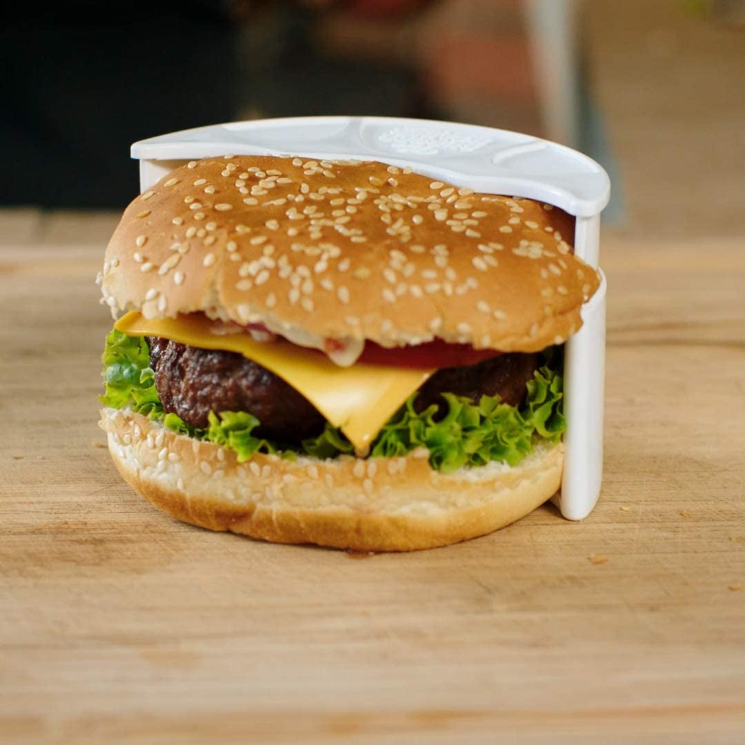 Burger Holder: Hygienic, Reusable, Eco-Friendly Alternative to Wax Paper and Foil