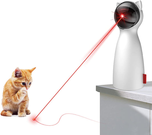 Automatic Cat Laser Toy Interactive Cat Toys for Indoor Cats/Kitty/Dogs 